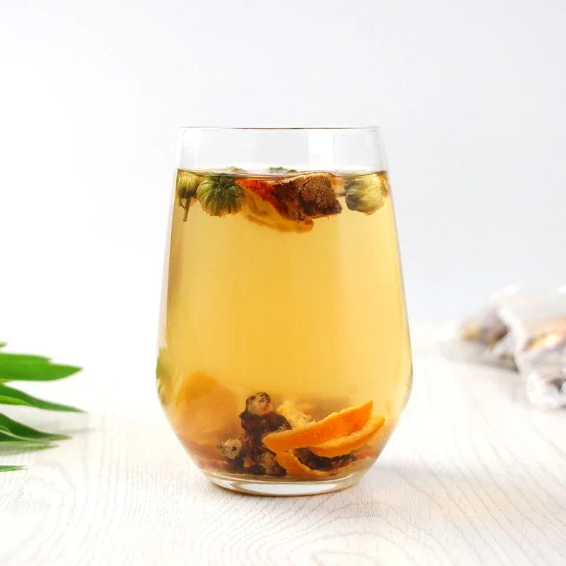 drunk tea Kudzu root Hovenia dulcis thunb hawthorn chrysanthemum Hovenia and kudzu root tea